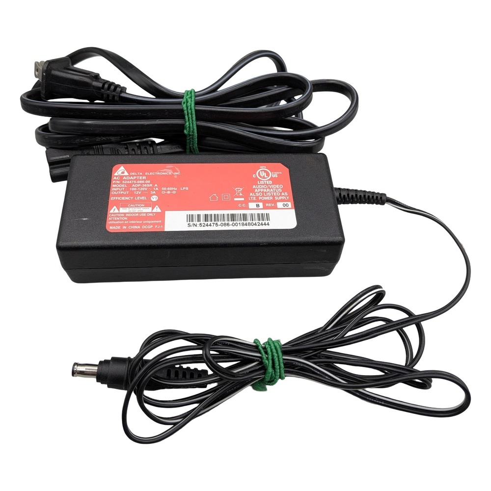 Delta Electronics AC Adapter 12V 3A ADP-36SR A Power Supply 524475-086-00 Black